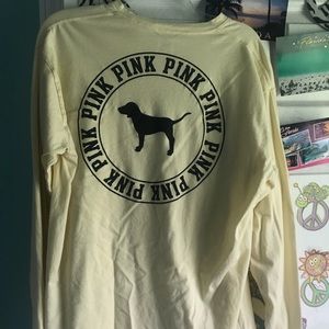 PINK VS LONG SLEEVE - AUTHENTIC - LARGE